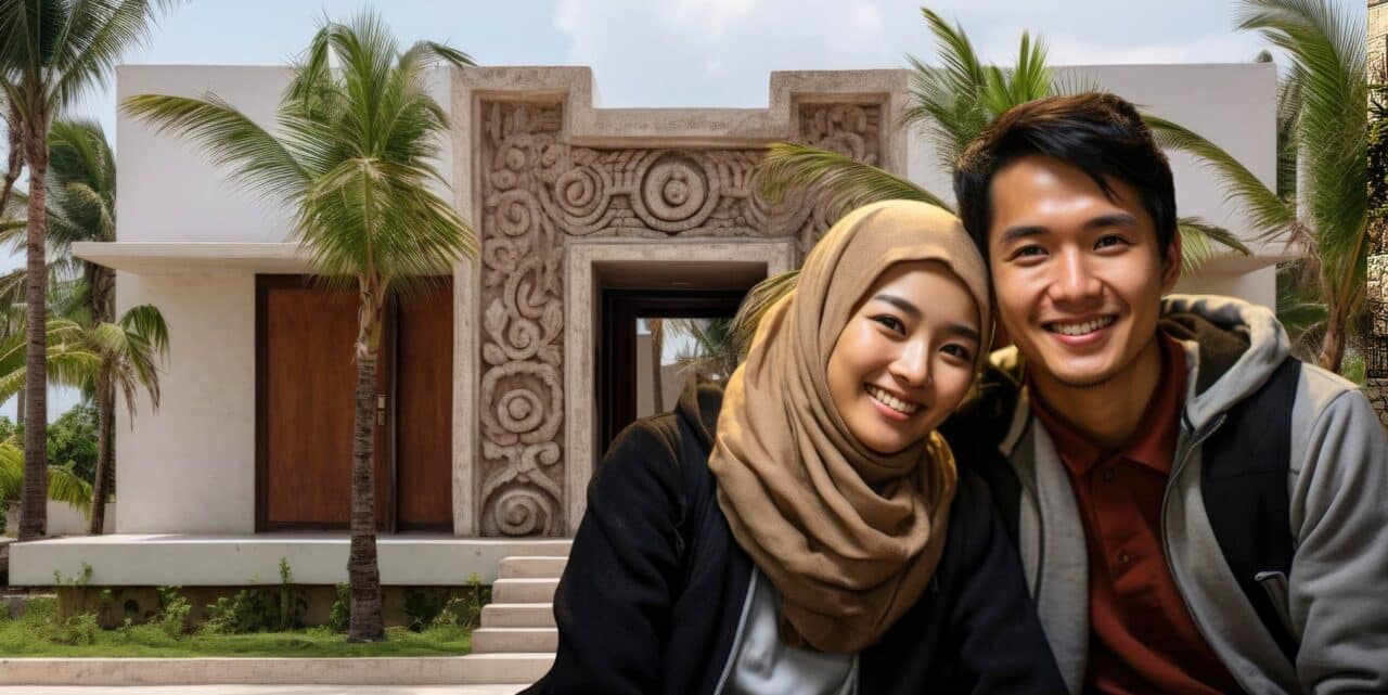 Muslim Couple Exploring Sharia Compliant Home Financing
